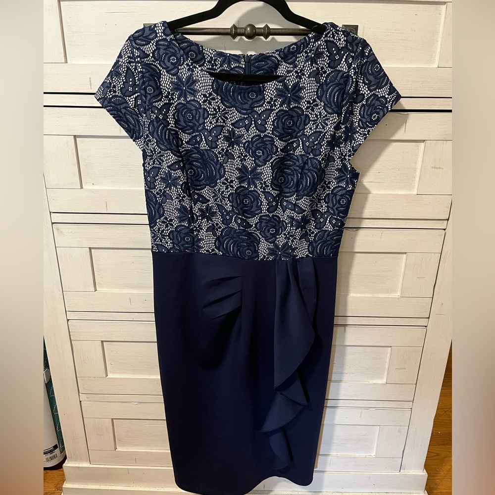 MIUSOL BLUE DRESS - size L